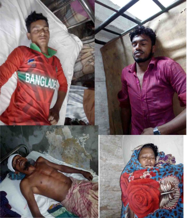 দৌলতখানে একই পরিবারের ৭ জনকে পিটিয়ে আহত