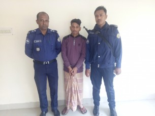 তজুমদ্দিন ওয়ারেন্টভূক্ত আসামী গ্রেফতার