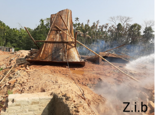 বোরহানউদ্দিনে অবৈধ ইটভাটা গুড়িয়ে দিলো প্রশাসন