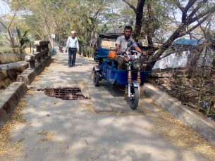 দৌলতখানে কালা পোল ব্রিজ এখন মরণ ফাঁদ