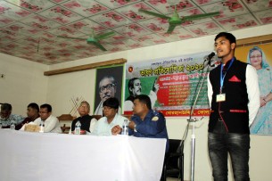 বোরহানউদ্দিনে বঙ্গবন্ধু’র ঐতিহাসিক ৭ মার্চের ভাষণ প্রতিযোগিতা অনুষ্ঠিত