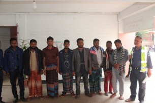 ভোলায় ৭ জেলেকে   ১ বছর কারাদণ্ড