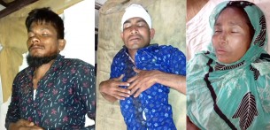 চরফ্যাশনে পৈত্রিক সম্পত্তিতে ঘর উত্তলনে বাঁধা , হামলায় আহত-৬