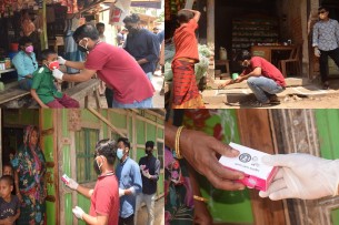 ভোলায় করোনা সংক্রমন রোধে সামাজিক সচেতনতায় কাজ করছে ছাত্রলীগ
