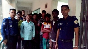 ভোলায় নদীতে মাছ ধরায়  ১২ জেলের জেল জরিমানা