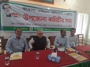 চরফ্যাশনে করোনা ভাইরাস প্রতিরোধে সভা অনুষ্ঠিত