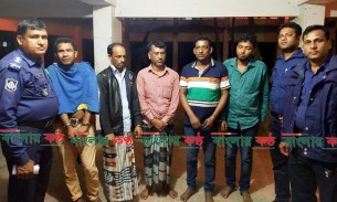 বোরহানউদ্দিনে ইয়াবাসহ  ৫ জন গ্রেফতার