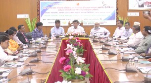 ভোলায় ন্যাশনাল হেল্পলাইন ১০৯ শক্তিশালীকরণ শীর্ষক সেমিনার