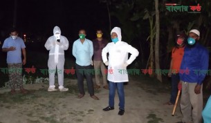 ভোলার লালমোহনে করোনা উপসর্গ নিয়ে এক জনের মৃত্যু, দুই গ্রাম লকডাউন