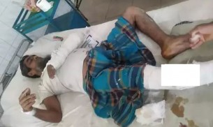 বোরহানউদ্দিনে কবরস্থানের মাটি কাটায় বৃদ্ধকে কুপিয়ে জখম