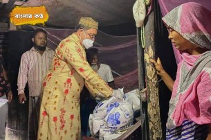 মধ্য রাতে মায়ের ফোনে শিশু খাদ্য নিয়ে ছুটে গেলেন এমপি শাওন