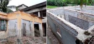 করোনার সুযোগে বিনা টেন্ডারে স্কুল ভবন ভাঙ্গছে আওয়ামী লীগ নেতা