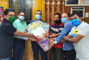 ভোলার পুলিশ সুপারকে পূজা উদযাপন পরিষদের শুভেচ্ছা ও অভিনন্দন