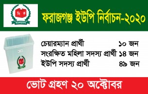 লালমোহন ফরাজগঞ্জ ইউপি নির্বাচন :  ১০ চেয়ারম্যান প্রার্থীসহ ৭৩ জন প্রার্থীর মনোনয়নপত্র দাখিল