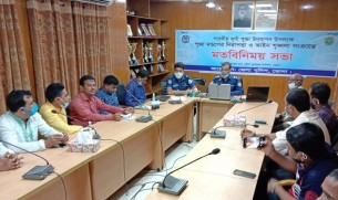 মাস্ক ছাড়া মন্ডপে কোন দর্শনার্থী প্রবেশ করতে পারবে না : ডিআইজি