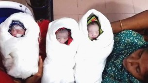 চরফ্যাসনে অস্ত্র পাচার ছাড়াই এক সাথে ৩ সন্তানের জন্ম