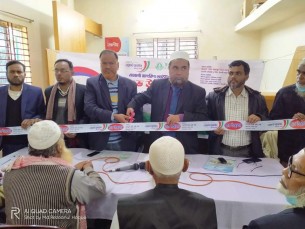 লালমোহনের ফুলবাগিচায় ইসলামী ব্যাংকের  এজেন্ট ব্যাংকিং আউটলেটের উদ্বোধন