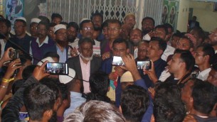 দৌলতখানে প্রধানমন্ত্রী ও এমপি মুকুলকে শুভেচ্ছা জানিয়ে আনন্দ মিছিল
