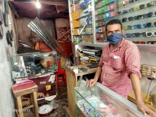 চরফ্যাশনে ব্যবসা প্রতিষ্ঠানে হামলা ভাংচুর লুটপাটের অভিযোগ