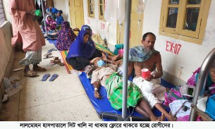 লালমোহন হাসপাতালে ডায়েরিয়া ও করোনা রোগী বৃদ্ধি