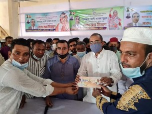 করোনা দুর্যোগে মানবিক সহায়তা অব্যাহত থাকবে  ---- সংসদ সদস্য মুকুল