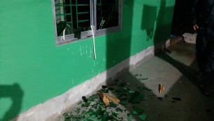 চরফ্যাশনের এওয়াজপুরে  নির্বাচনী অফিস ভাংচুর