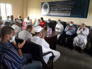 লালমোহনে এমপি শাওনের পিতার  দ্বিতীয় মৃত্যু বার্ষিকী পালিত