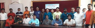 ভোলা প্রেসক্লাবে ঢাকা রিপোটার্স ইউনিটিসহ সাংবাদিকদের মতবিনিময়