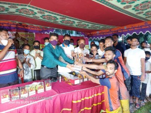 ভোলার বঙ্গবন্ধু ফুটবল টুনার্মেন্টের ফাইনাল খেলা ও পুরস্কার বিতরণ