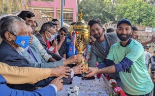 ভোলায় ডে নাইট সর্ট পিচ ক্রিকেট  টুর্নামেন্টের ফাইনাল খেলা অনুষ্ঠিত