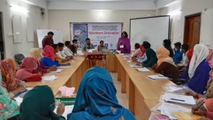 ভোলায় কমিউনিটি ভলান্টিয়ারদের দিনব্যাপী ওরিয়েন্টেশন অনুষ্ঠিত