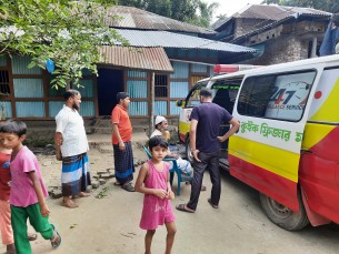 ভোলায় কাফনের কাপড় পরে বাড়ি ফিরলেন হাবিব; গ্রামের বাড়িতে দাফন সম্পন্ন !