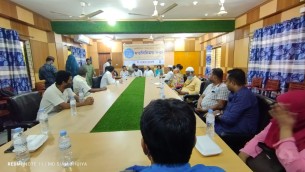 ভোলায় কোভিড-১৯ প্রতিরোধে কমিউনিটি লিডারদের সাথে মতবিনিময় সভা