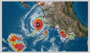 হারিকেন ক্যাটাগরি ৪ এ পরিণত হয়ে মেক্সিকো অভিমুখে ধেয়ে আসছে ওর্লিন