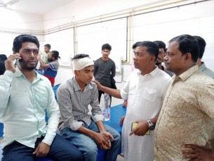 চরফ্যাসনে যুবদলের মিছিলে  হামলা আহত ২০