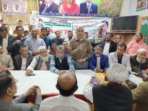 বরিশাল বিভাগীয় সমাবেশ সফল করার লক্ষ্যে ভোলা জেলা বিএনপি প্রস্তুতিমূলক সভা