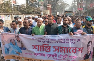 দেশকে অস্থিতিশীল করার চেষ্টা করলে তৃণমূল থেকে প্রতিরোধ করা হবে: এমপি শাওন