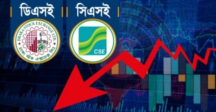 শেয়ারবাজারে দরপতন চলছেই