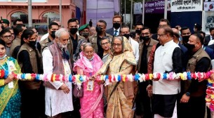 মাসব্যাপী অমর একুশে গ্রন্থমেলার উদ্বোধন প্রধানমন্ত্রীর