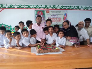 ভোলা সরকারি উচ্চ বিদ্যালয়ে বঙ্গবন্ধুর জন্মদিন পালিত