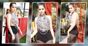 এবার গলায় তালা চেইন ঝুলিয়ে ভাইরাল উরফি