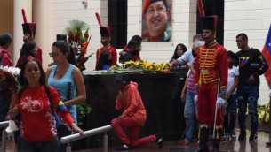 ভেনিজুয়েলায় শ্যাভেজের মৃত্যুবার্ষিকী পালিত