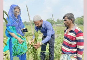 গোপালগঞ্জ সদর উপজেলায় বোরোধান রক্ষায় পর্যবেক্ষণ টিম