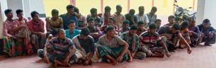 তজুমদ্দিনে ৫৯ জেলে আটক