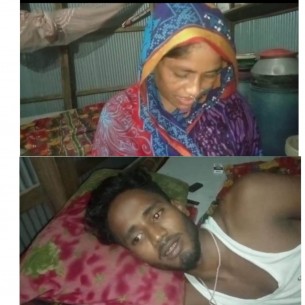 চরফ্যাসনে অবশেষে ভেঙে গেল সেই দাদি-নাতির সংসার