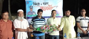মনপুরায় ওসি’র বিদায় ও বরণ সংবর্ধনা অনুষ্ঠিত