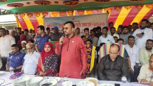 তজুমদ্দিনে ঘূর্ণিঝড় বিষয়ক  সচেতনতামুলক মাঠ মহড়া