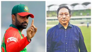 তামিমকে অবসরের সিদ্ধান্ত পুনর্বিবেচনা করতে বলেছেন বিসিবি সভাপতি