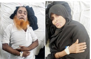 তজুমদ্দিনে সম্পত্তি নিয়ে ছেলের হামলায় পিতা-মাতা  গুরুতর আহত