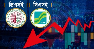 শেয়ারবাজারে বড় দরপতন